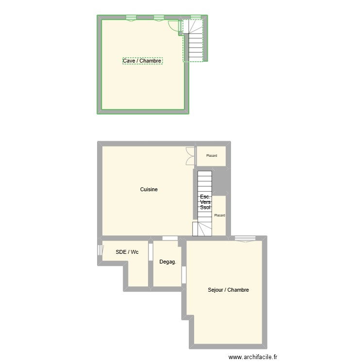 780808316-MAISONS-DETALLE-CROQUIS. Plan de 7 pièces et 94 m2