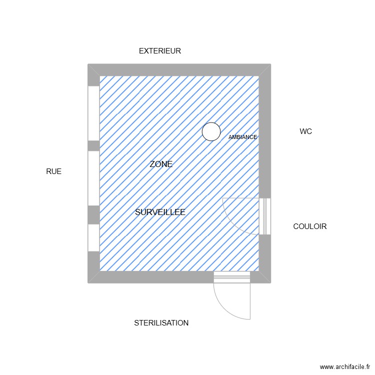 MARAMU S1. Plan de 1 pièce et 15 m2