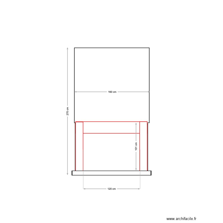 CHEMINEE BUREAU. Plan de 0 pièce et 0 m2