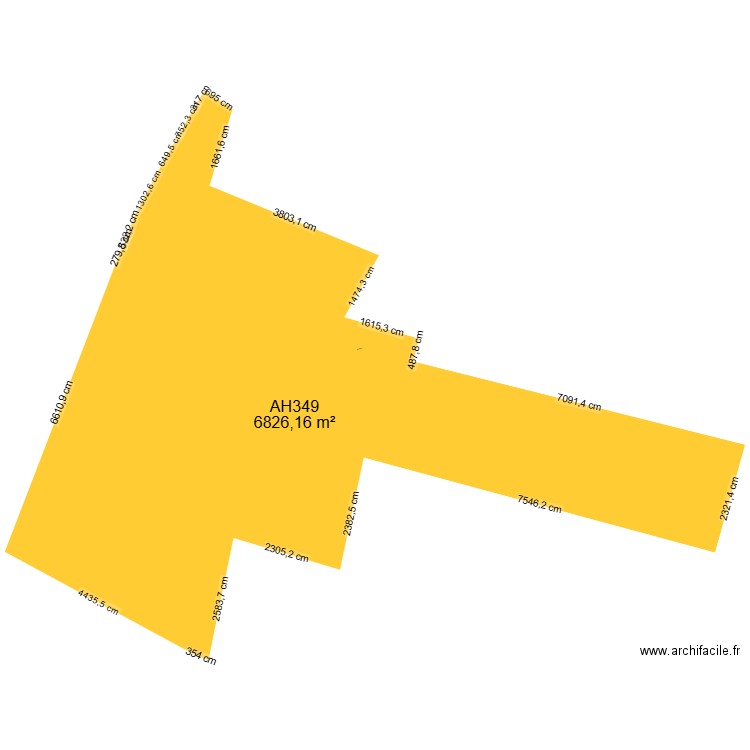 cadastre. Plan de 0 pièce et 0 m2