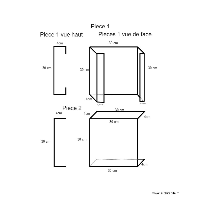 piece entrée actome. Plan de 0 pièce et 0 m2