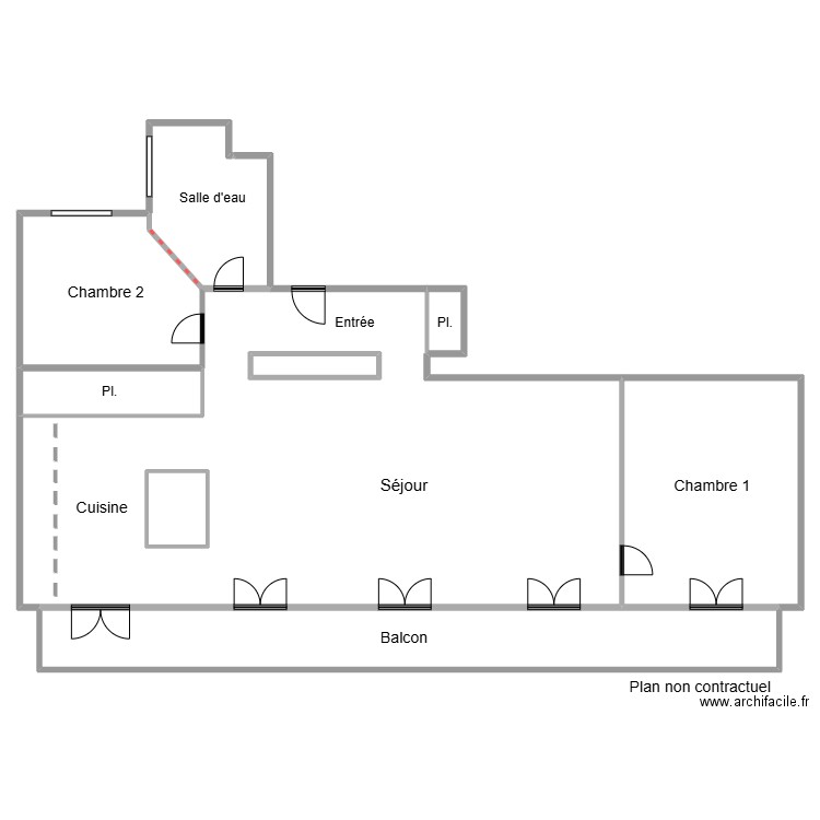 Canal st martin. Plan de 9 pièces et 765 m2