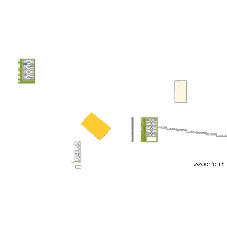 plan dortoir 1a. Plan de 321 pièces et 3284 m2