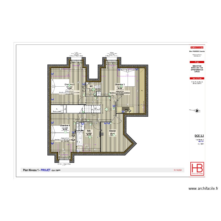 Vaugeois 2. Plan de 0 pièce et 0 m2