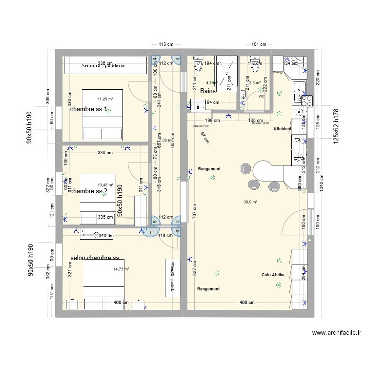 Quinta Teresa cave 2. Plan de 15 pièces et 172 m2