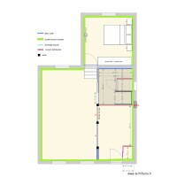 SIDOU (plan etage projet)(métrés)