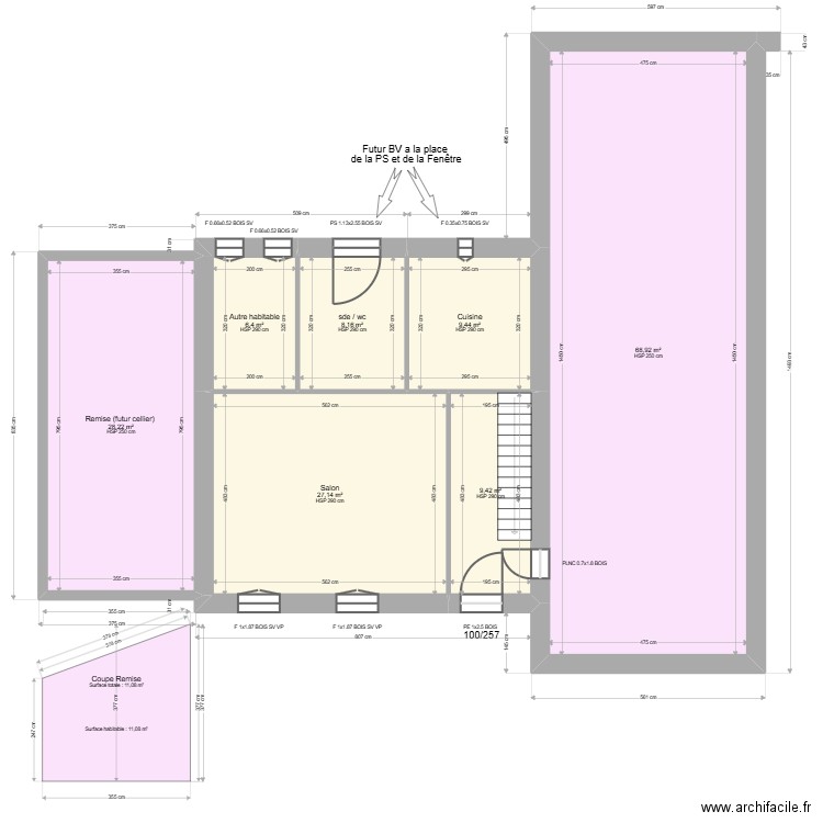 ML25000352 ARROYO. Plan de 15 pièces et 286 m2