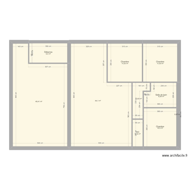 plan lucas 3. Plan de 10 pièces et 136 m2