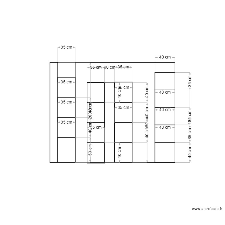 bouabre. Plan de 0 pièce et 0 m2