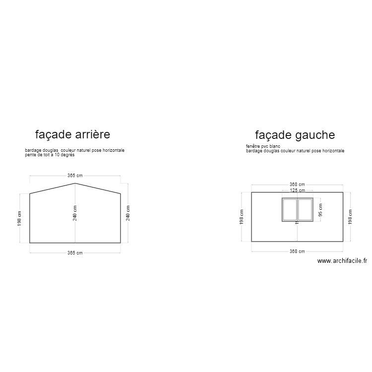 facade gauche1. Plan de 0 pièce et 0 m2