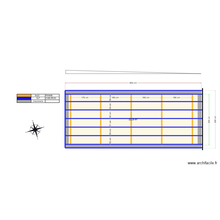 ELVIS&. Plan de 1 pièce et 23 m2