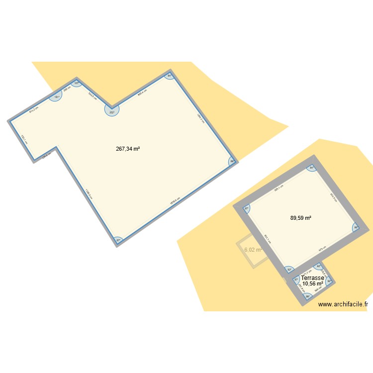 fred maison. Plan de 13 pièces et 725 m2