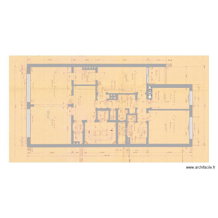 max_origine. Plan de 3 pièces et 0 m2