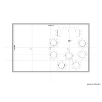 table ret-rond 64p