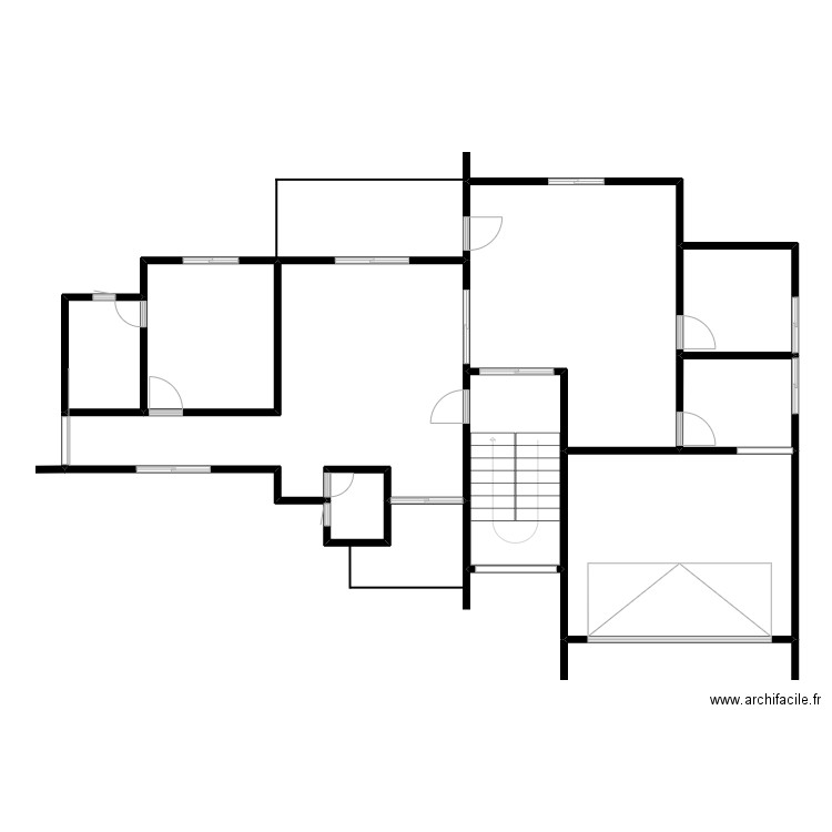 GANBON 1 er. Plan de 9 pièces et 156 m2