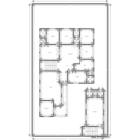 Plan Distribution villa 20x35 R1