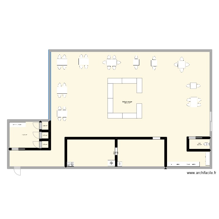 A-LYS PROJET. Plan de 7 pièces et 289 m2