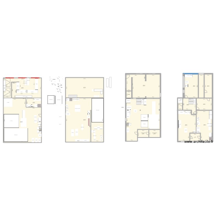 maury st laurent. Plan de 5 pièces et 423 m2