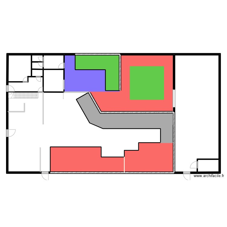 Môôônn. Plan de 13 pièces et 466 m2