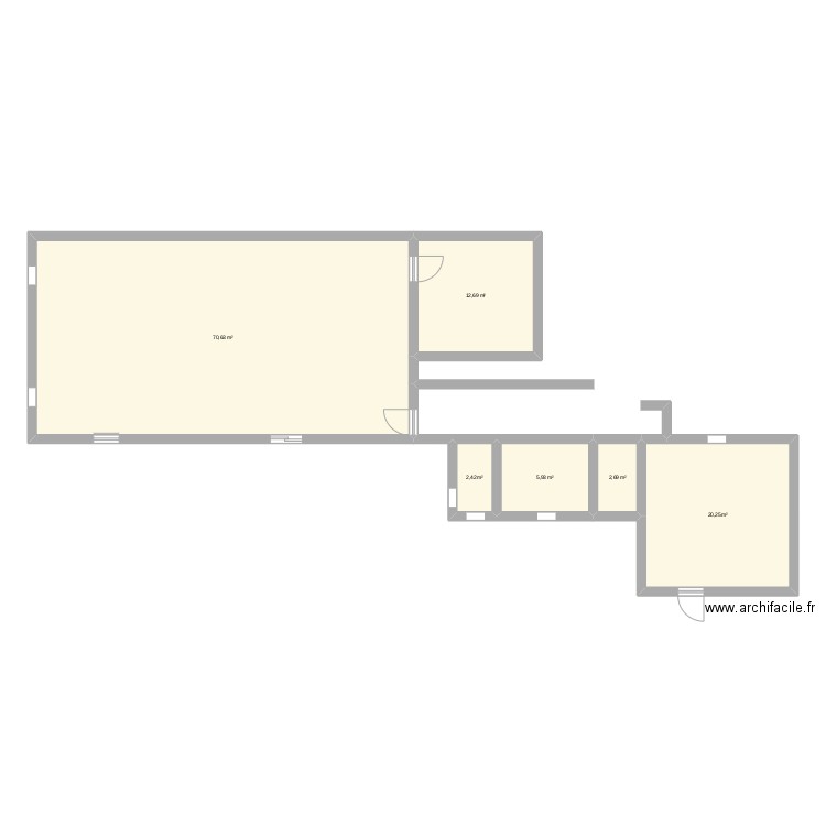 plan maison laure . Plan de 6 pièces et 115 m2