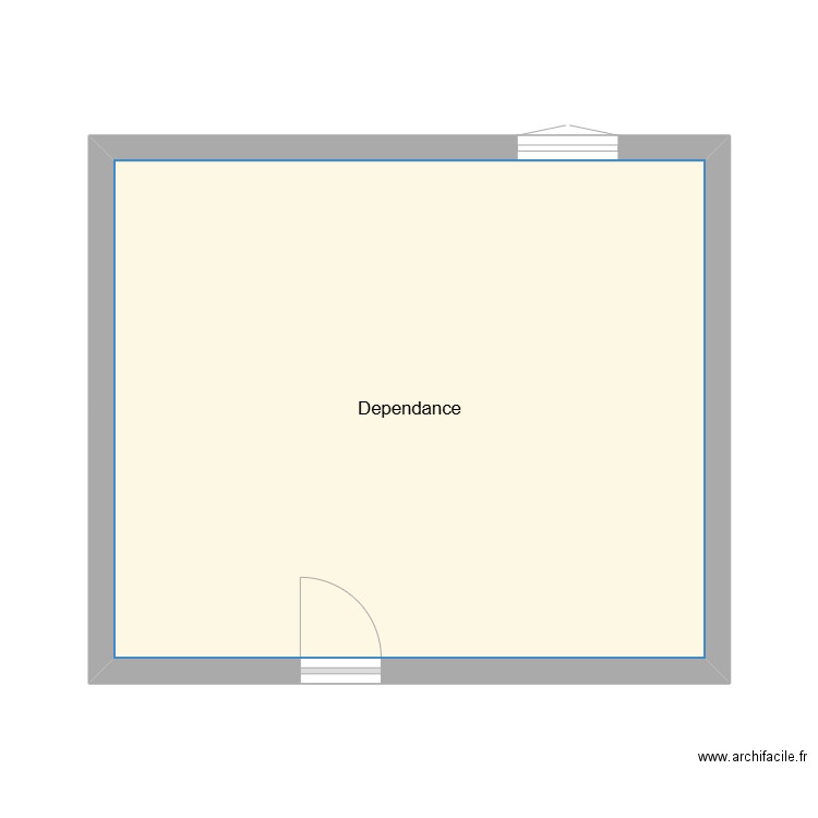 350602081B. Plan de 1 pièce et 29 m2