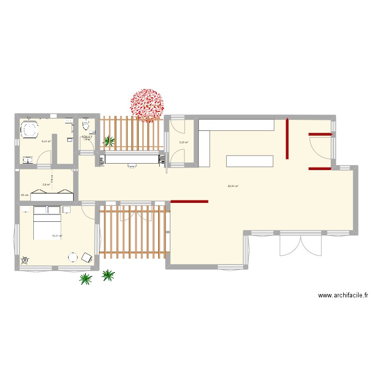 Sligo a. Plan de 6 pièces et 117 m2