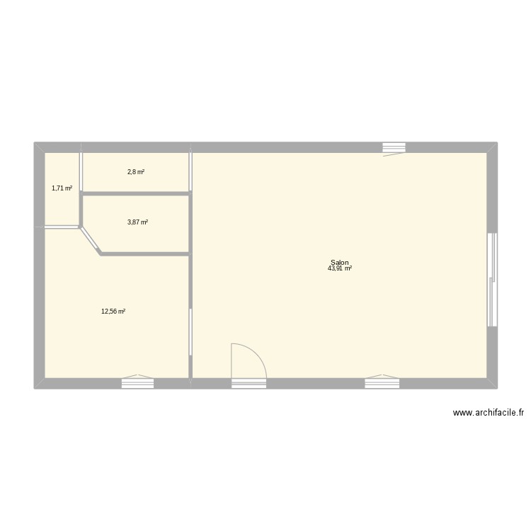 Ecole St Selve Centre. Plan de 14 pièces et 203 m2