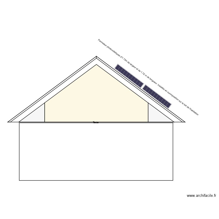 Plan en coupe OUTREMAN 2. Plan de 0 pièce et 0 m2