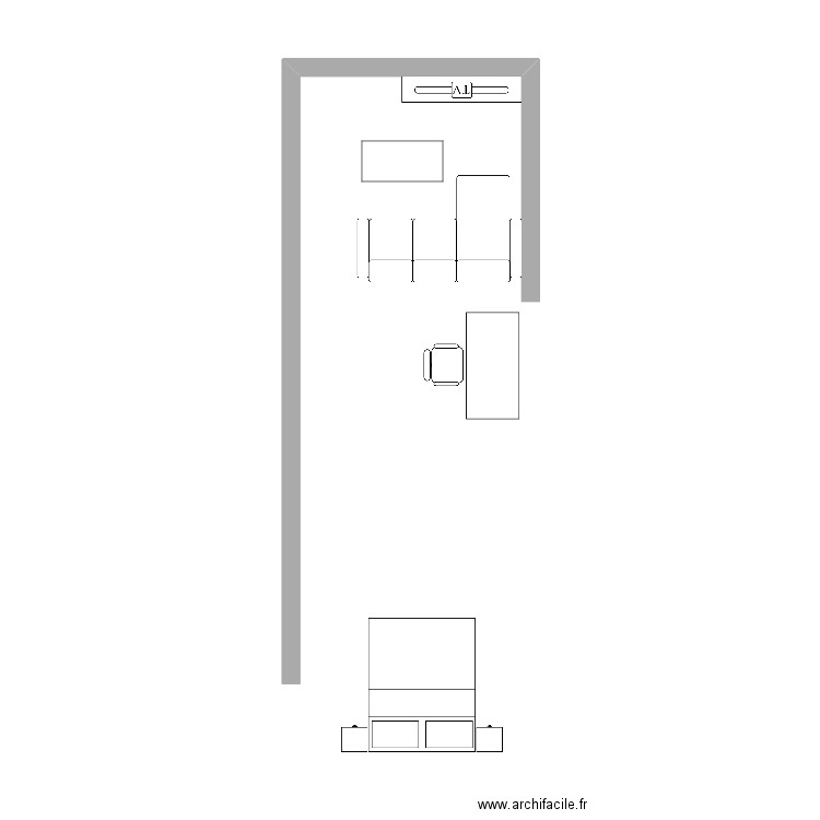 Appartement. Plan de 0 pièce et 0 m2