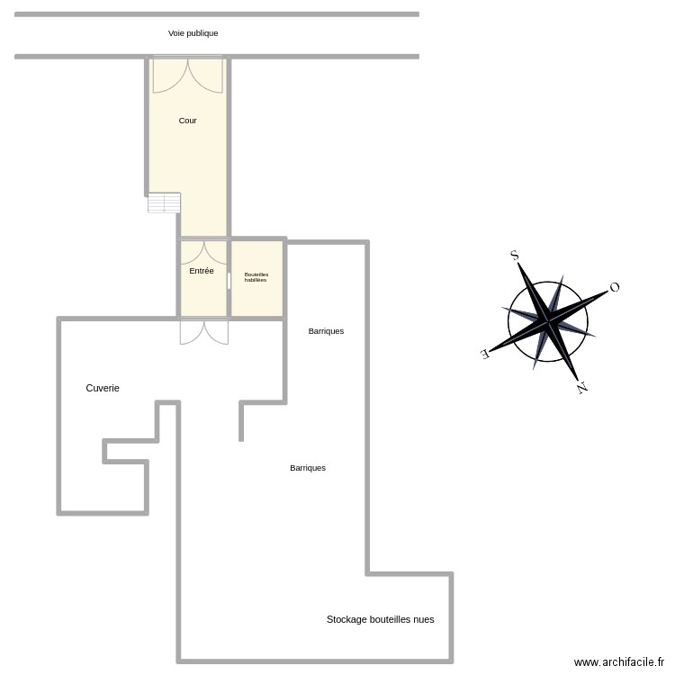 plan saint-lô. Plan de 3 pièces et 106 m2